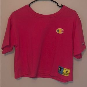 NWT Champion Cropped Tee